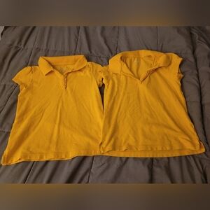 Yellow Uniform Shirts Size Medium